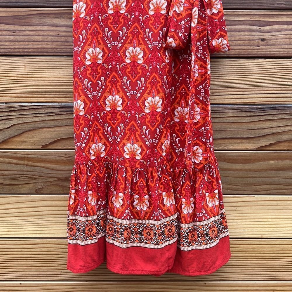 Wrap Flowy Dress  - Picture 3 of 8